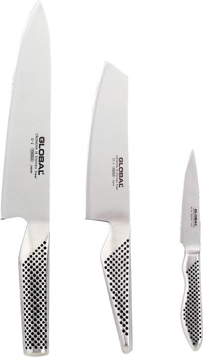 Produktbild Global GS-2538 Messerset 3 teilig, G-2, GS-5 und GS-38 (20 cm)