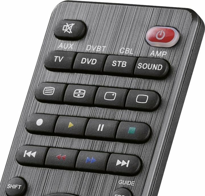 Produktbild Hama Universal-Fernbedienung für Samsung TVs, IR, lernfähig, leuchtende Tasten (Universal Fernbedienung, Infrarot)