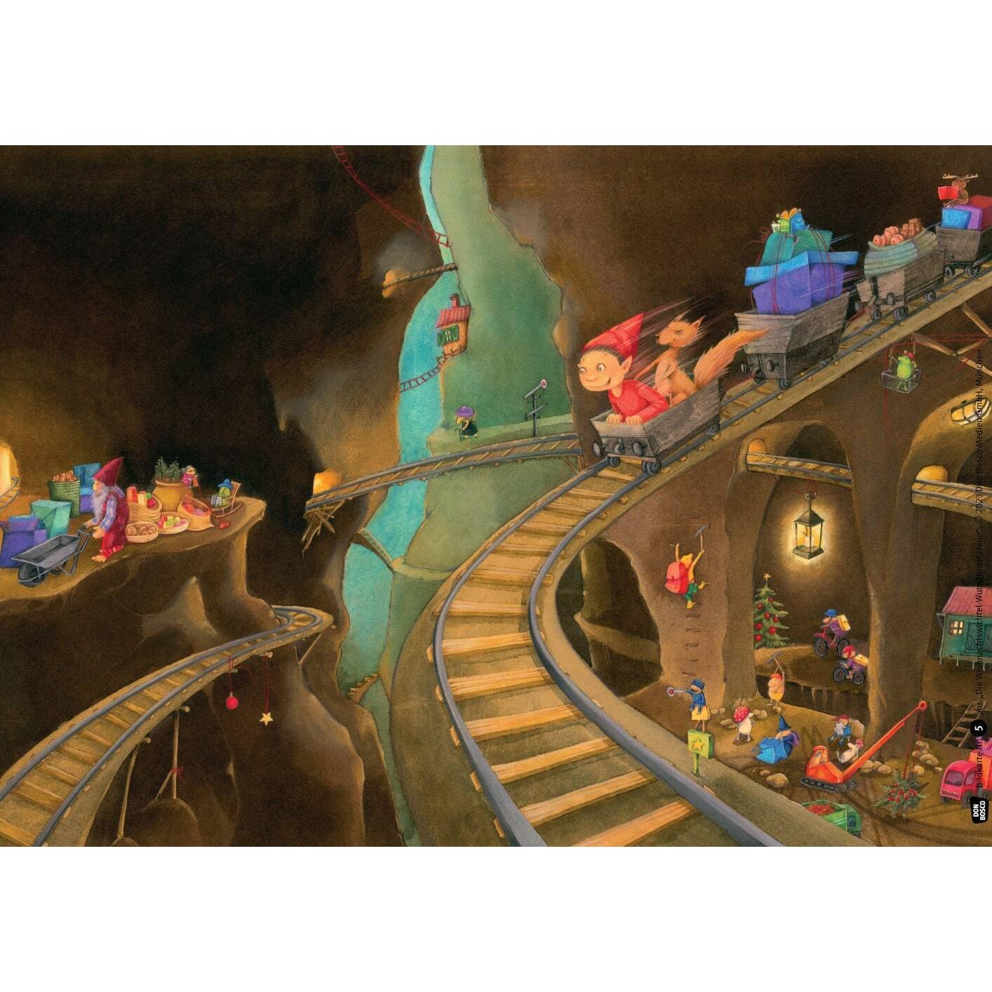 Thumbnail - Die Weihnachtswichtel-Wunschmaschine. Kamishibai Bildkartenset, Sachbücher von Betina Gotzen-Beek