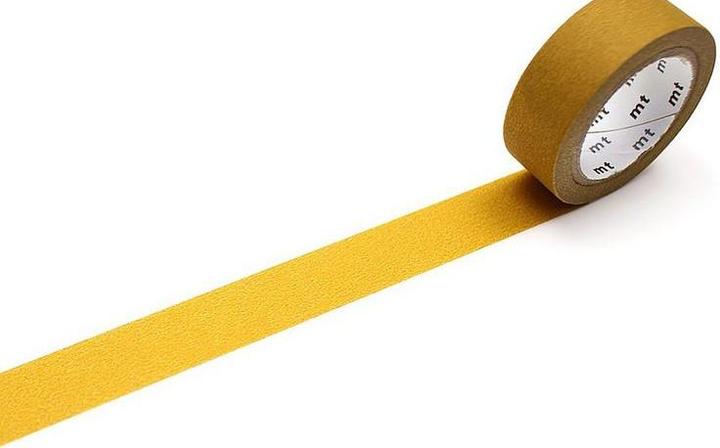 Produktbild MT Klebeband Washi Masking Tape Basic Matter Senf 15mmx7m (15 mm)