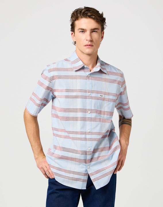 Produktbild Wrangler Kurzarmhemd Ss 1 Pkt Shirt (M)