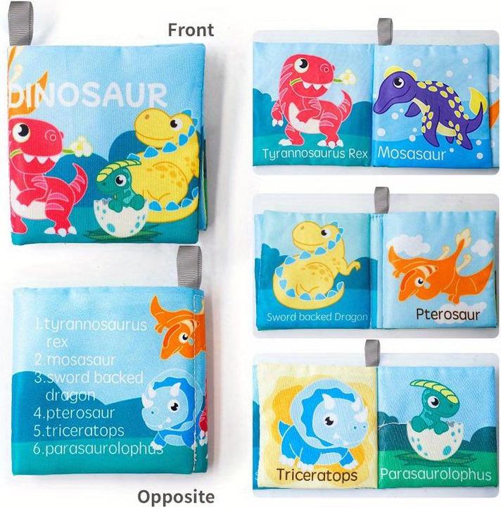 Immagine prodotto Activity Board Il primo libro di stoffa morbida per bambini, libro di stoffa, libro lavabile per bambini, libro di