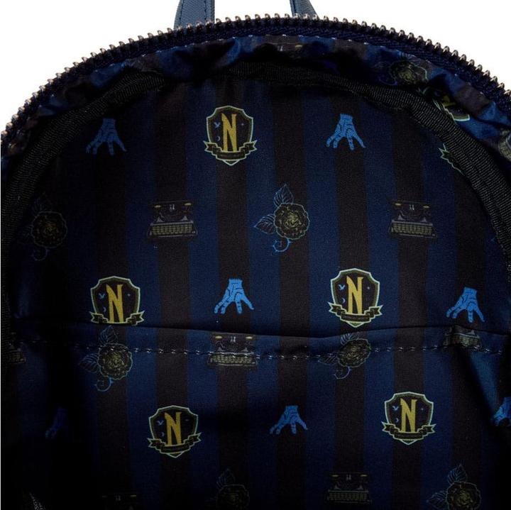 Produktbild Loungefly Wednesday by Rucksack Mini Nevermore Academy