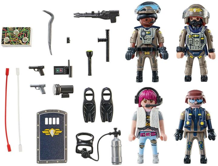 Produktbild Playmobil SWAT-Figurenset (71146, Playmobil City Action)