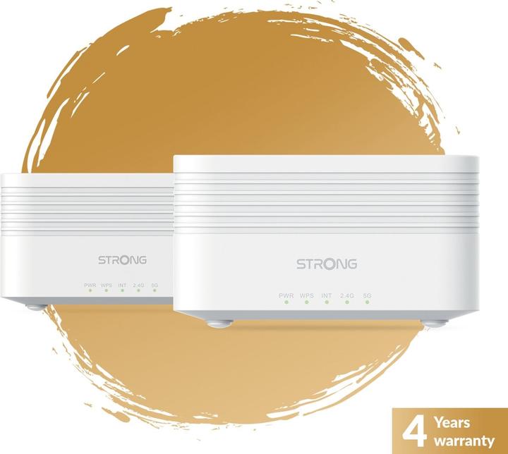 Actual product image Strong ATRIA Wi-Fi Mesh Home Kit AX3000 White