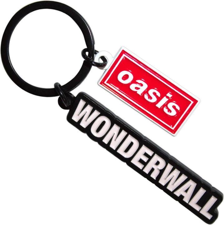 Actual product image Oasis Wonderwall Logo Keyring