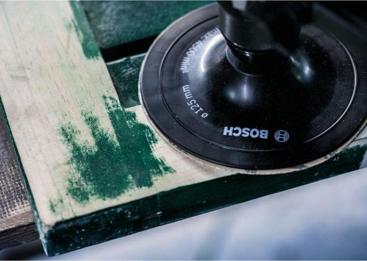 Actual product image Bosch Professional Zubehör PRO F460 sanding sheet, G40, G60, G80, G120, G180, 125 mm, 5 pcs. (120, 180, 40, 60, 80)