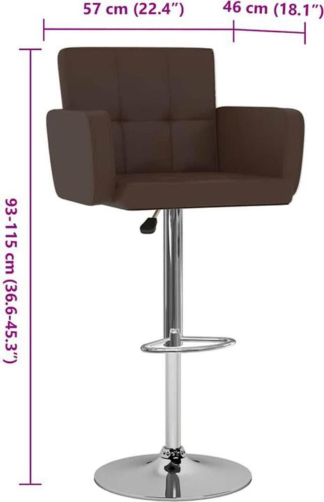 Produktbild vidaXL Barhocker