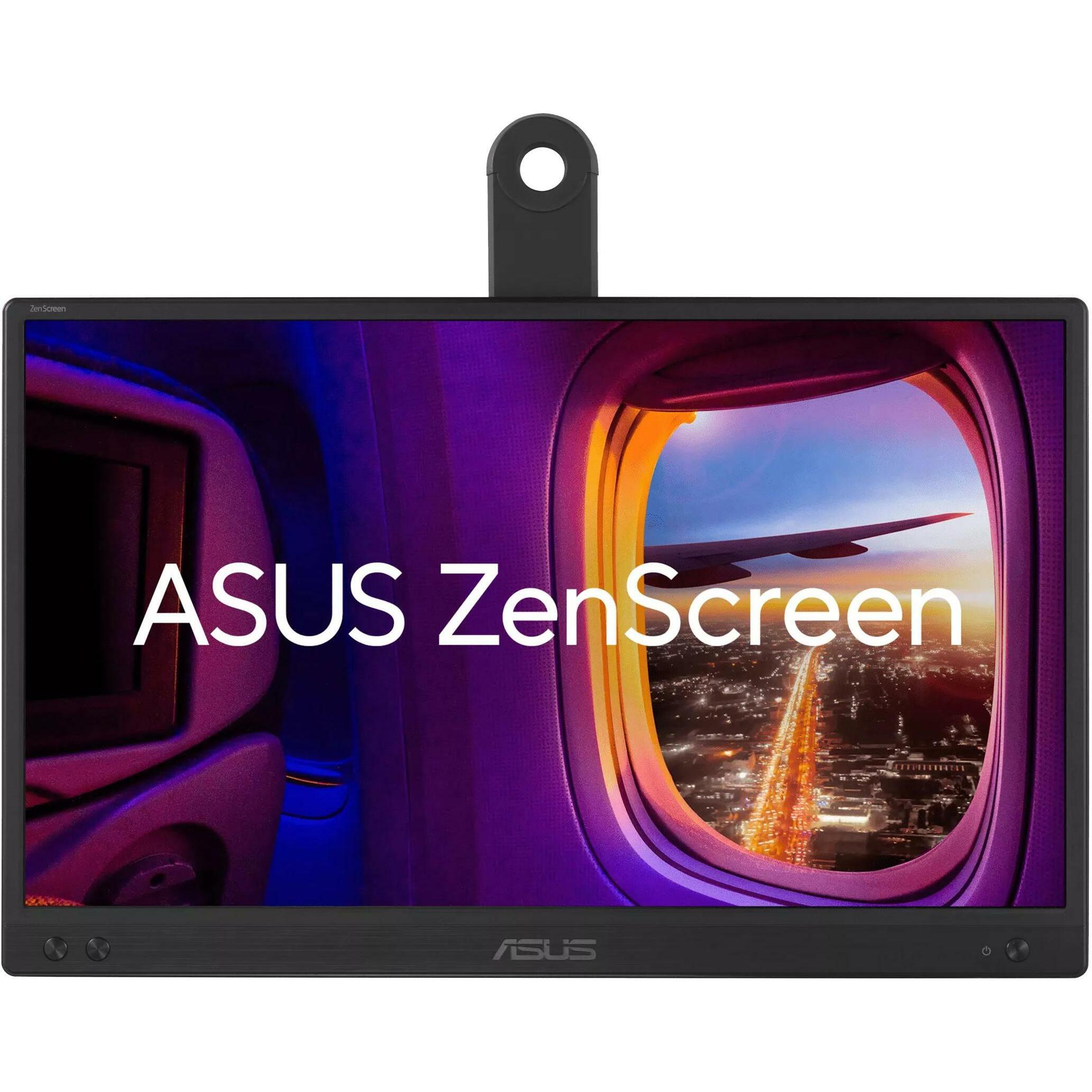 ASUS ZenScreen MB166CR (1920 x 1080 Pixel, 15.60"), Monitor, Schwarz