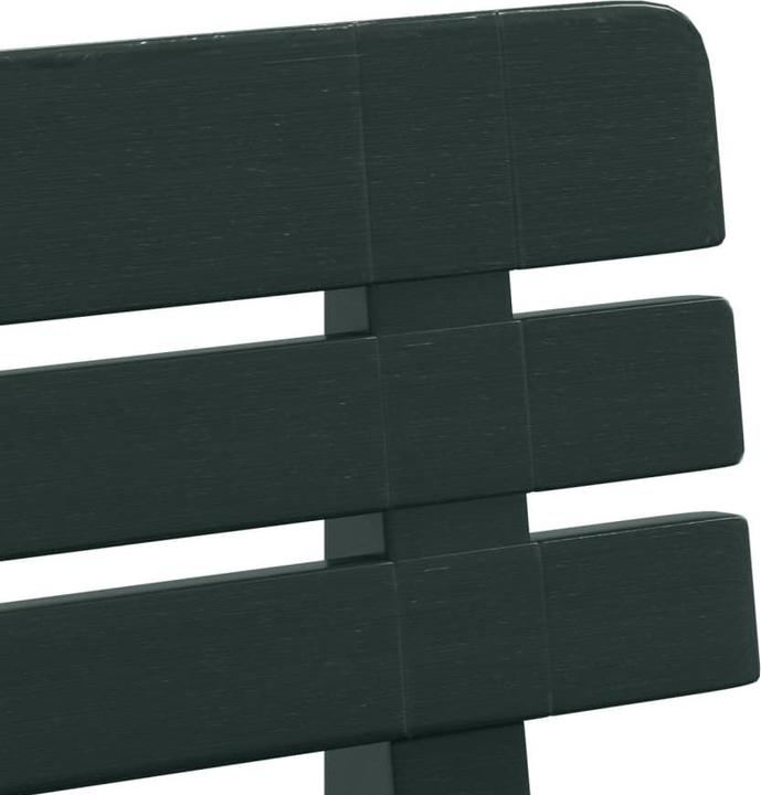 Actual product image vidaXL Polypropylene garden bench