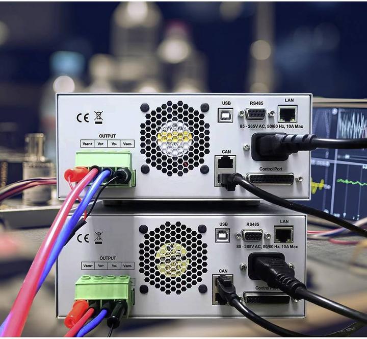 Produktbild Voltcraft VSPP-1208 Labornetzgerät für Rackeinbau, einstellbar 0