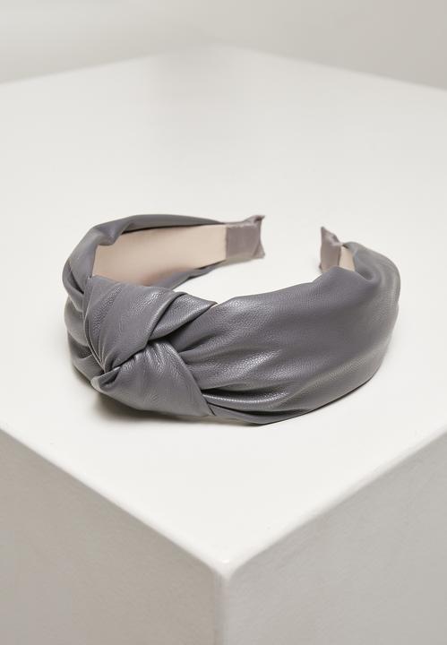 Produktbild Urban Classics Alice Band Imitation Leather Knot 2-Pack