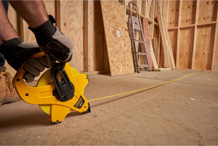 Actual product image Stanley Fiberglass Measuring Tapes Powerwinder 60m (60 m)