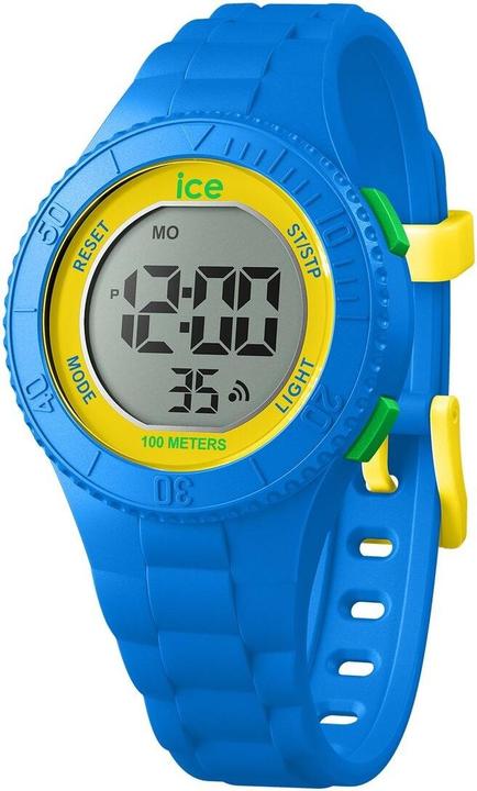 ICE Watch 021615 Ijscijfer Blauw Geel Groen Montre (Digitaal horloge, 35 mm)