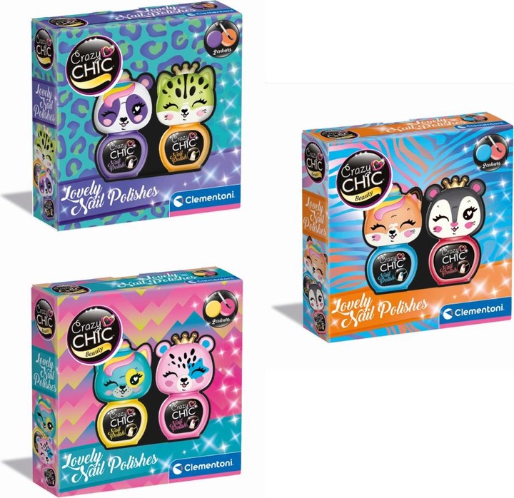 Produktbild Clementoni Crazy Chic - Mini-Nagellacke (Expo 36)