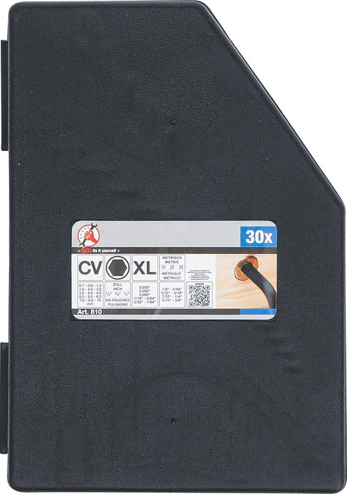 Produktbild BGS Winkelschlüssel-Satz (Innensechskant)