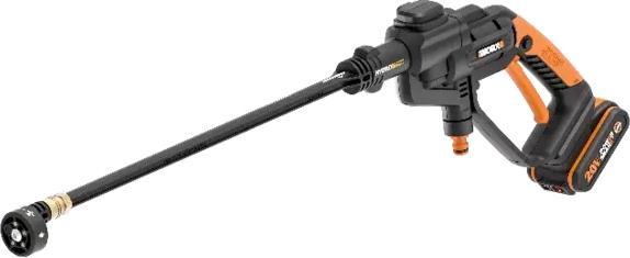 Productafbeelding Worx Hogedrukreiniger op accu Hydroshot WG620E 20 V incl. accu en lader (druk 25 bar, 120 l/u) (Oplaadbare batterij)