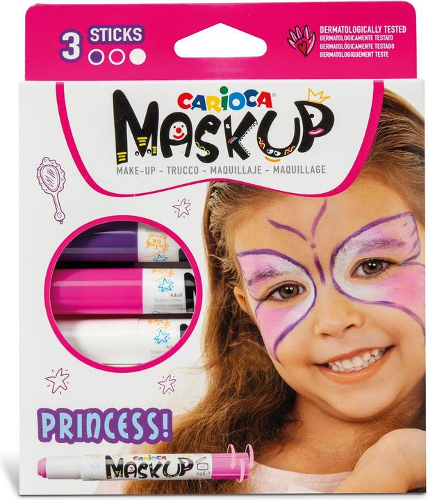 Image du produit Carioca Mack-Up Princess Box 3 pièces, rose