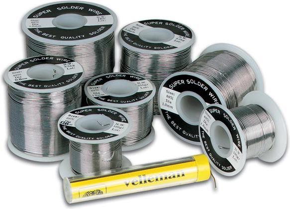 Immagine prodotto Velleman Saldatura senza piombo Sn 99,3% Cu 0,7% 1mm 500G (Scorta)