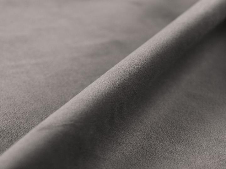 Actual product image Micadoni Velvet Headboard, "Monica", Grey, 140x8x95 Made in Europe (140 x 8 x 95 cm)