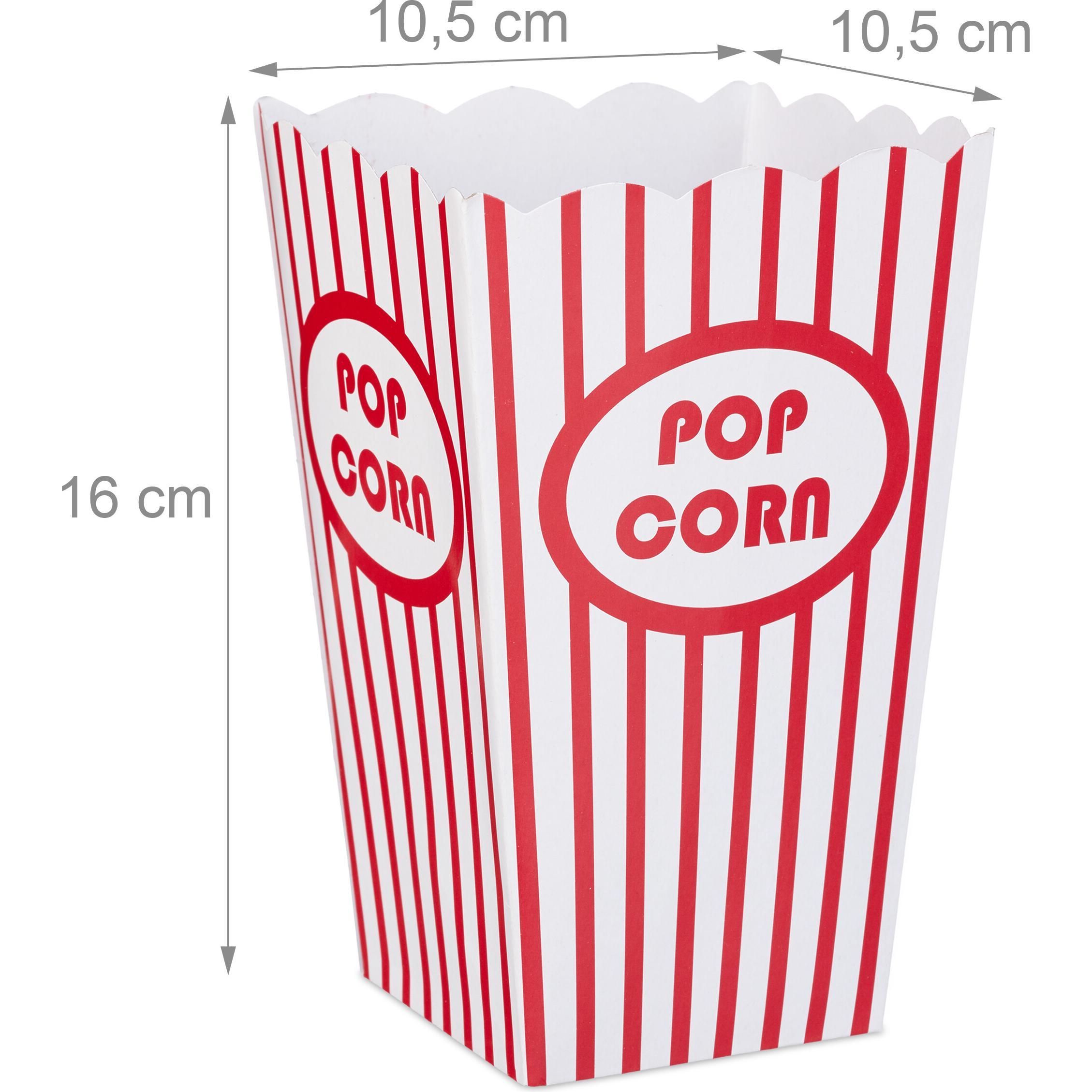 Thumbnail - Relaxdays, Einweggeschirr, Popcorntüten (60 x)