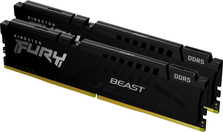Kingston FURY Beast (2 x 32GB, 6000 MHz, DDR5 RAM, DIMM 288 pin)