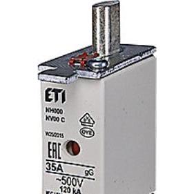 Thumbnail - Eti, Zubehör Gebäudesicherheit, Polam Fuse link KOMBI NH00C 35A gG/gL 500V WT-00C 004181209