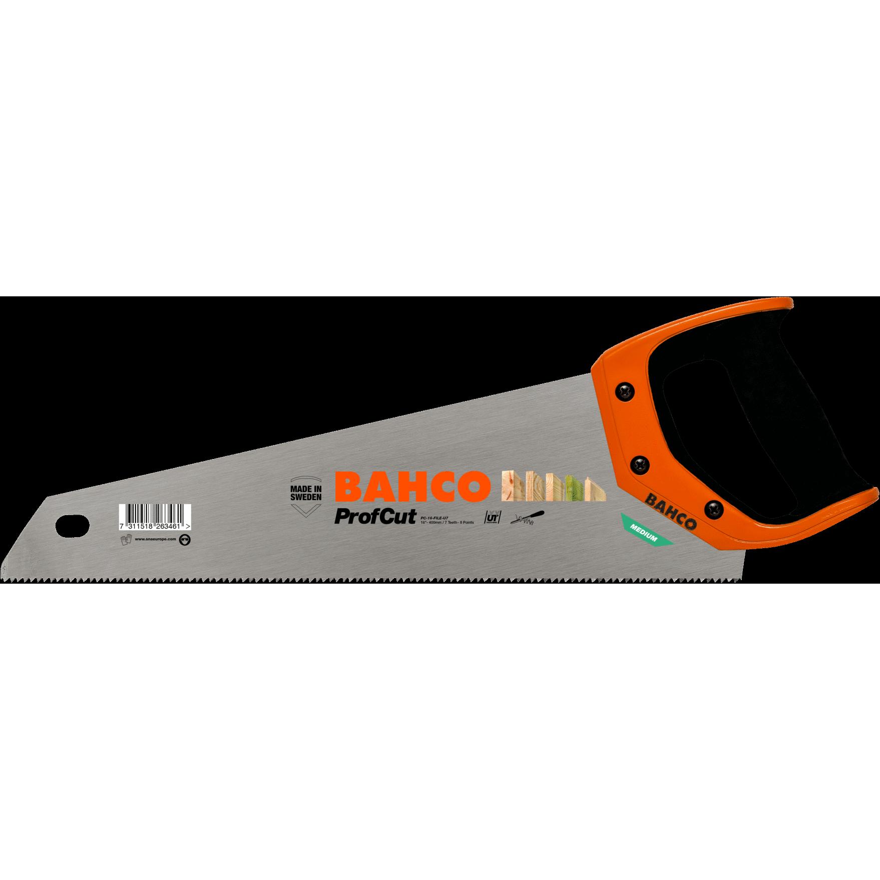 Thumbnail - Bahco, Handsäge, Nachschärfbare Universal-Handsäge für Kunststoffe, Laminate, Holz, Weichmetalle 7/8 ZpZ 19"
