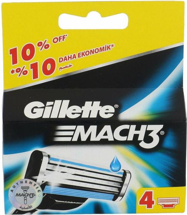 Produktbild Gillette Mach3 (4 x)