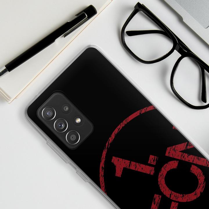 Actual product image DeinDesign Silikon Hülle für Samsung Galaxy A52 5G Handyhülle Case Smartphone Schutzhülle 1. FCN Fanartikel (Samsung Galaxy A52 5G)