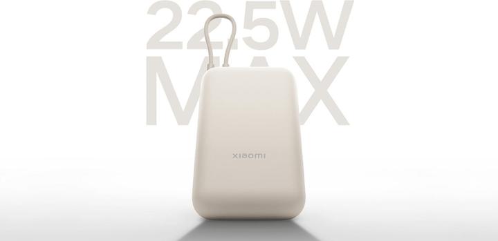 Image du produit Xiaomi Banque d'alimentation 10000mAh (câble intégré) (10000 mAh, 22.50 W, 37 Wh)
