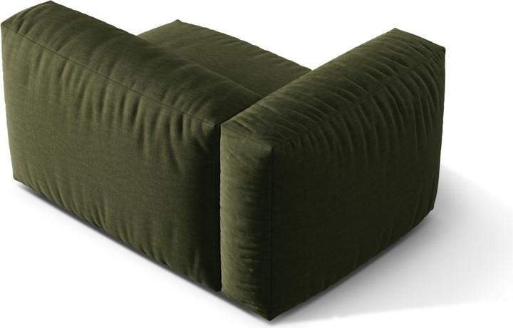 Image du produit Micadoni Chauffeuse Gauche, "Martina", 1 Place, 121x106x75 Fabriqué en Europe (Canapé modulaire, 1 place)