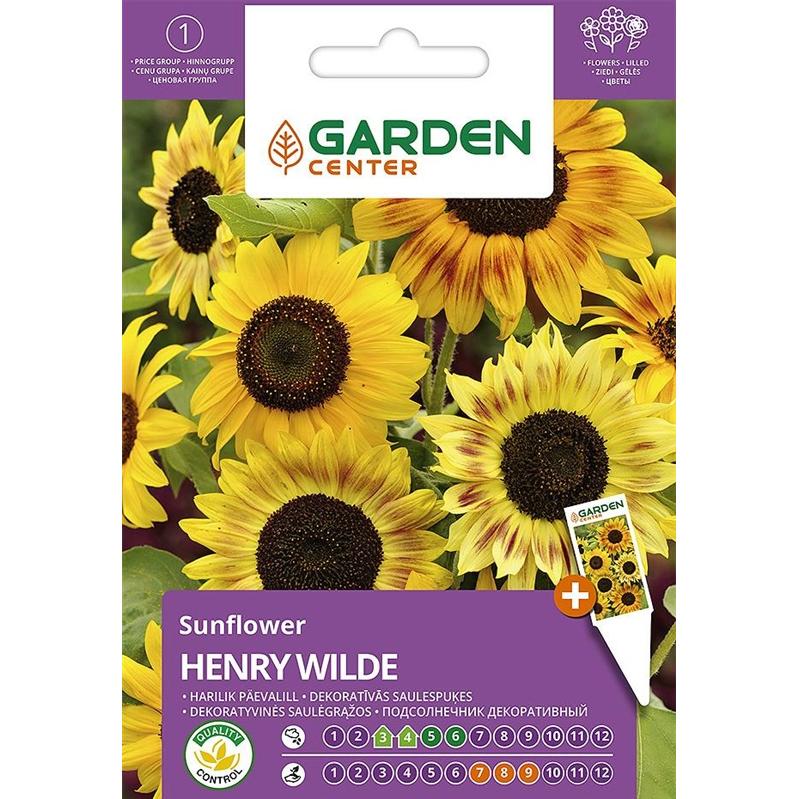 Garden Center, Semi, Decorative Sunflower Seeds Henry Wilde (Semi di fiori)