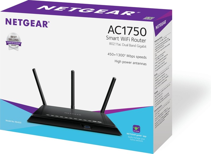 Actual product image Netgear Ac1750