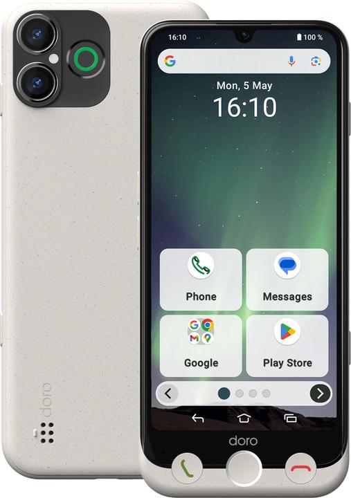 Produktbild Doro Aurora A30 bone (128 GB, Bone, 6.10", Dual SIM, 4G)