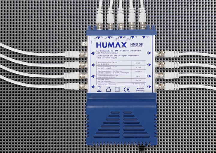 Produktbild Humax Multischalter für 8 Teilnehmer (Multischalter)