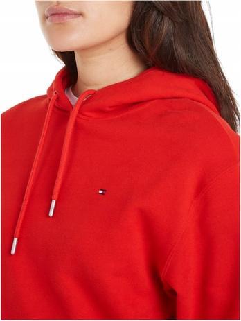 Image du produit Tommy Hilfiger Sweat à capuche avec drapeau Reg pour femme sur la poitrine (S)