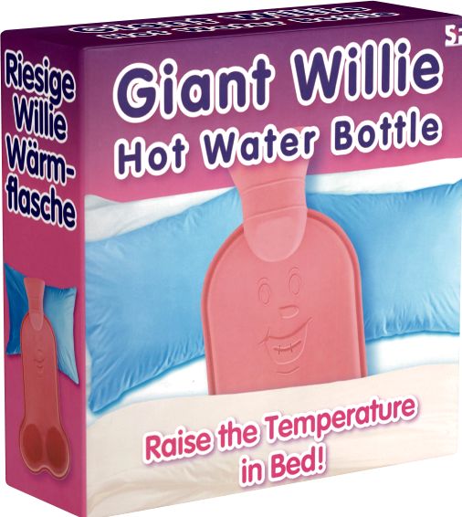 Actual product image Spencer & Fleetwood Giant Willie Hot Water Bottle