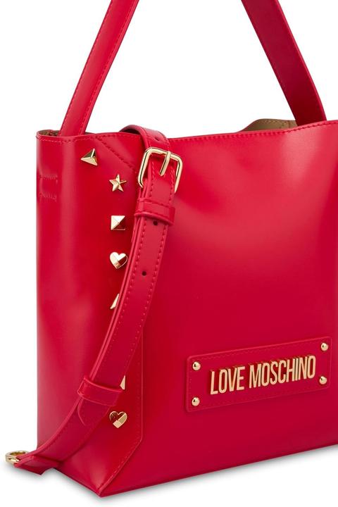 Actual product image Love Moschino Shoulder Bag with Studs