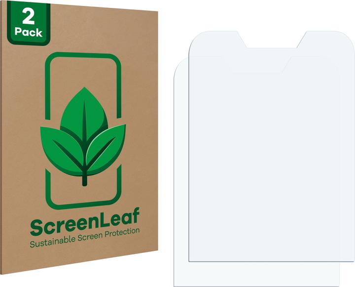 Produktbild ScreenLeaf Schutzfolie nachhaltiger Displayschutz Displayschutzfolie Folie Klar Transparent (2 Stück, Nokia 800 Tough)