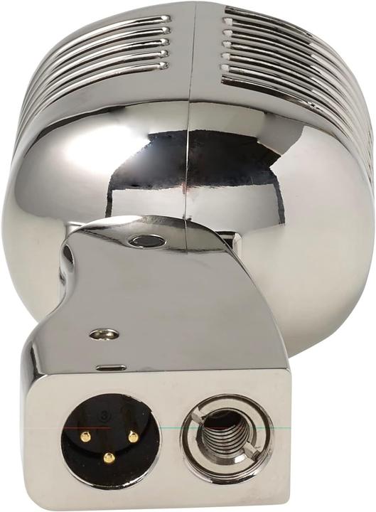 Produktbild Alecto UDM-60 - Retro Microfoon - Klassieke chrome look - Zilver