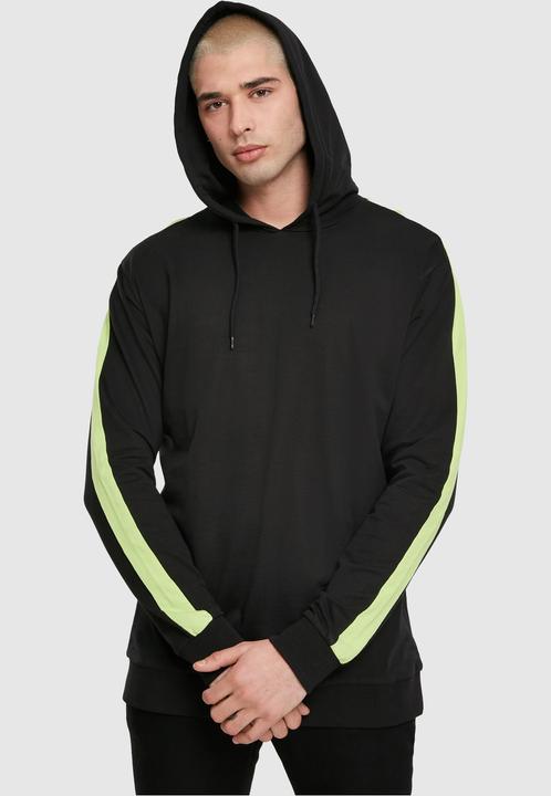 Immagine prodotto Urban Classics Felpa con cappuccio a strisce neon (XXL)
