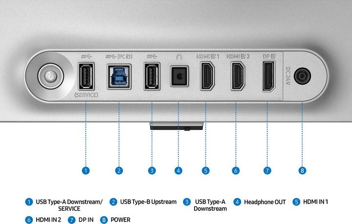 Produktbild Samsung Odyssey OLED G8 - G81SF (3840 x 2160 Pixel, 27")