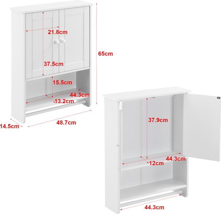 Produktbild En.Casa Steyr (48.70 x 14.50 x 65 cm)