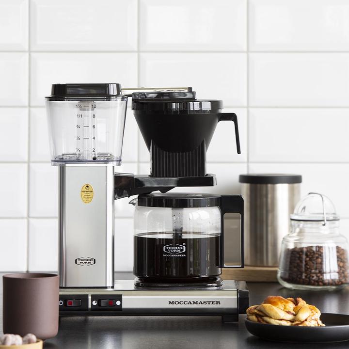 Actual product image Moccamaster Kaffemaskine, automatisk, poleret sølv