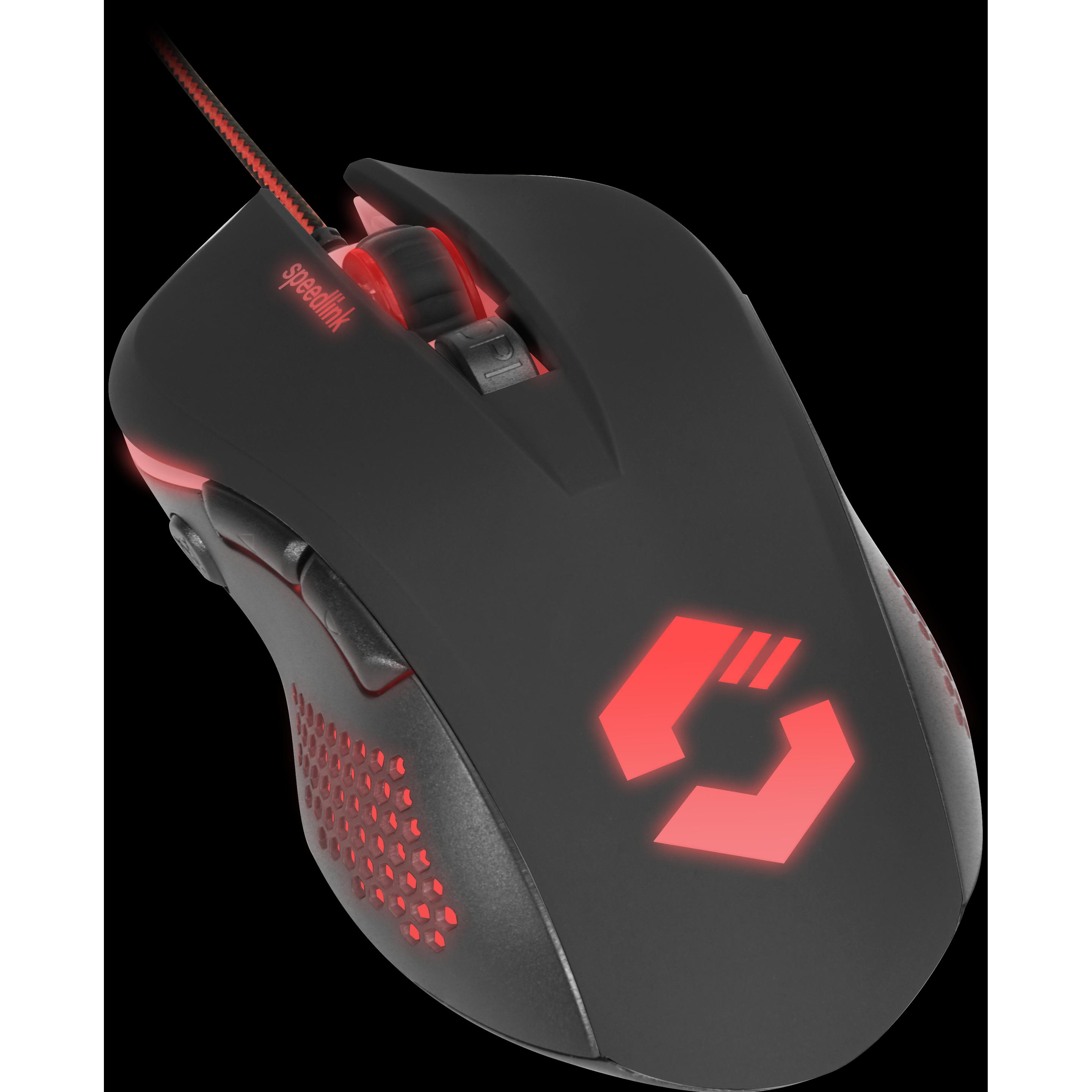 Thumbnail - Speedlink Torn (Kabelgebunden), Maus, Schwarz