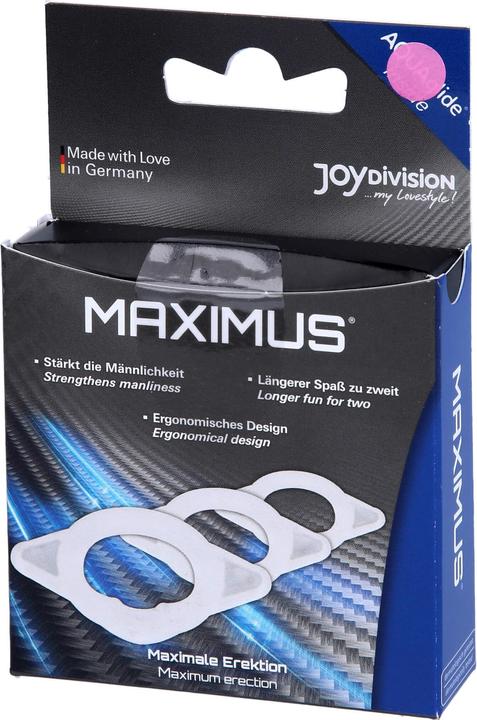 Image du produit Joydivision Maximus Ring Pack XS + S + M Taille