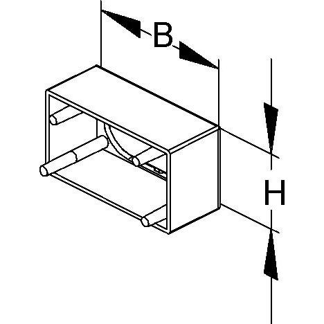 Niedax, Leitungsführung Zubehör, Endabschlussdeckel