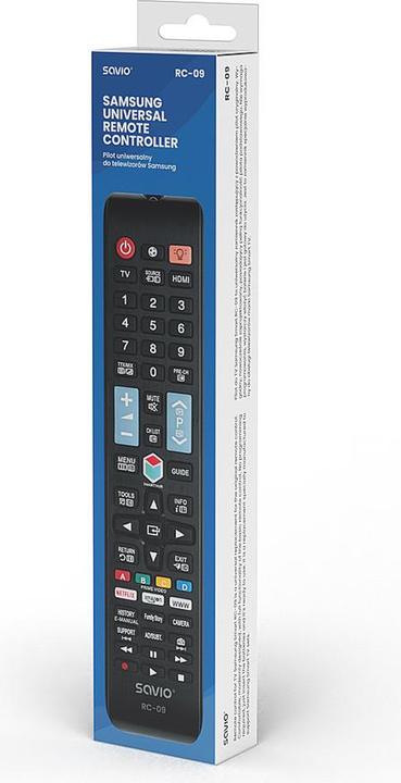 Image du produit Savio RC-09 (Télécommande universelle, Infrarouge)