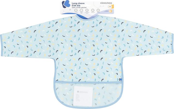 Immagine prodotto Kikkaboo Bavaglino per bambini Arty Sleeve EVA (4 mesi)